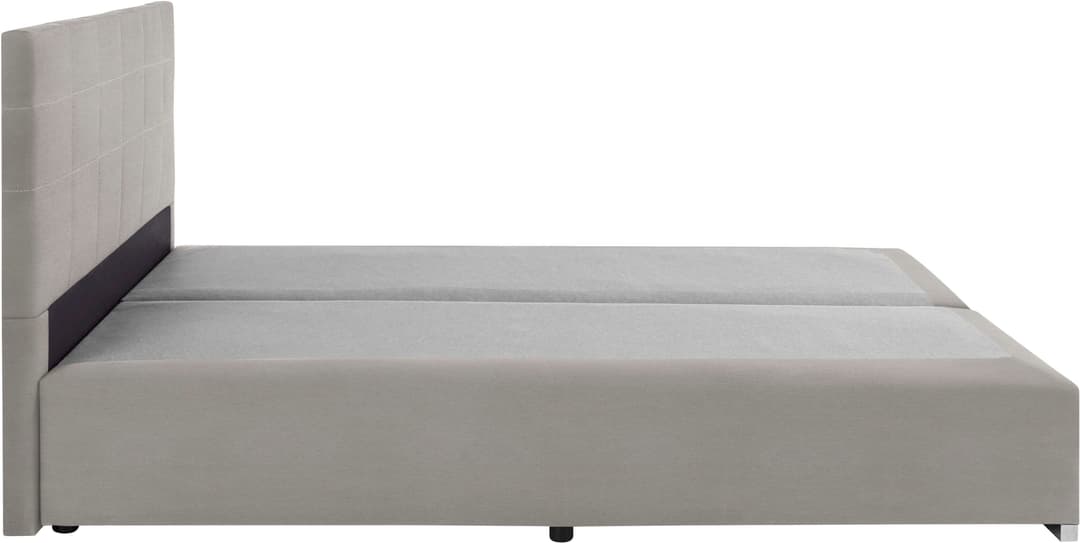COTTA Boxspringbett Simba | Grau