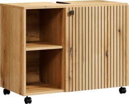 welltime Waschbeckenunterschrank Amrum | Holztöne