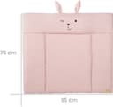 roba® Wickelauflage Style, Soft | Rosa 3