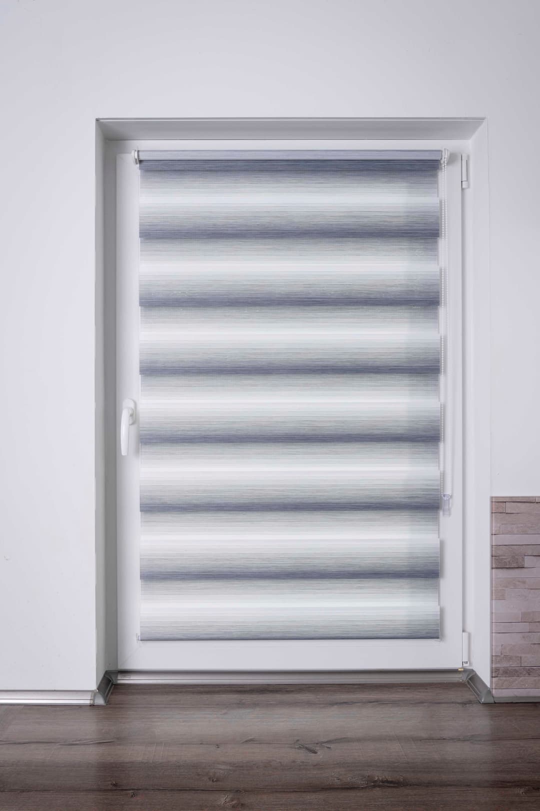 K-HOME Doppelrollo mit Farbverlauf | Grau