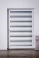 K-HOME Doppelrollo mit Farbverlauf | Grau 5