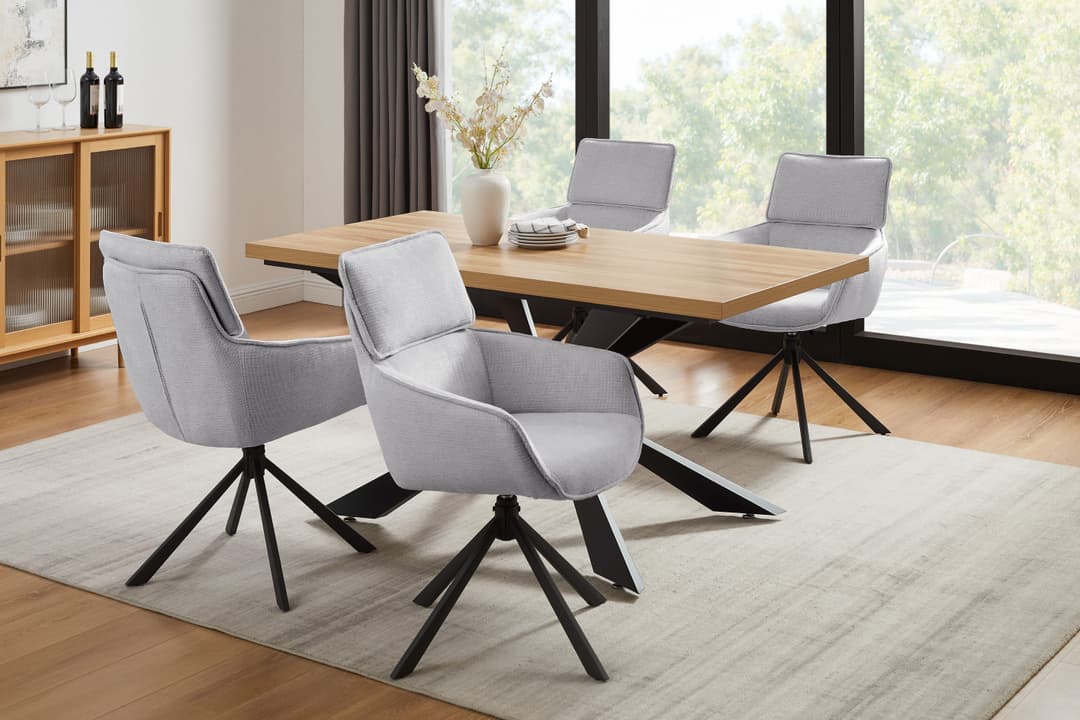 OTTO home Esszimmerstuhl Cusey | Grau