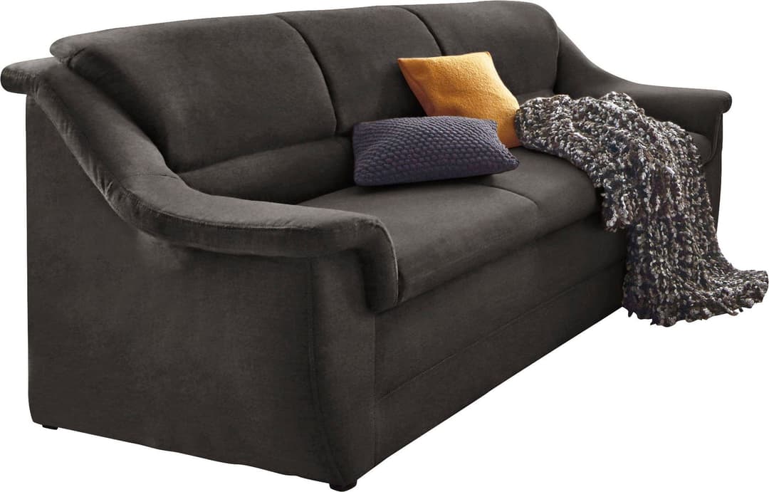 DOMO collection 3-Sitzer Lale Sofa | Grau
