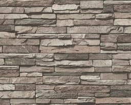 living walls Vliestapete Best of Wood`n Stone 2nd Edition | Braun