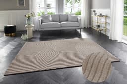 ELLE DECORATION Designteppich Panglao | Beige