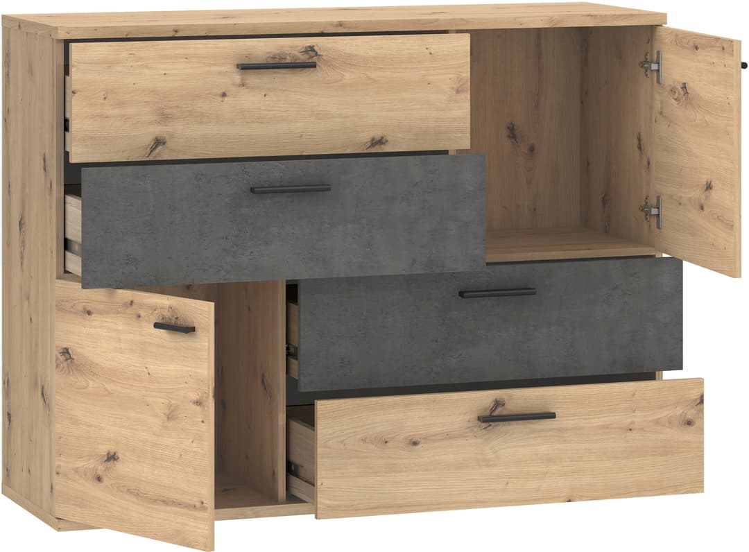 FORTE Kommode Skive | Holztöne