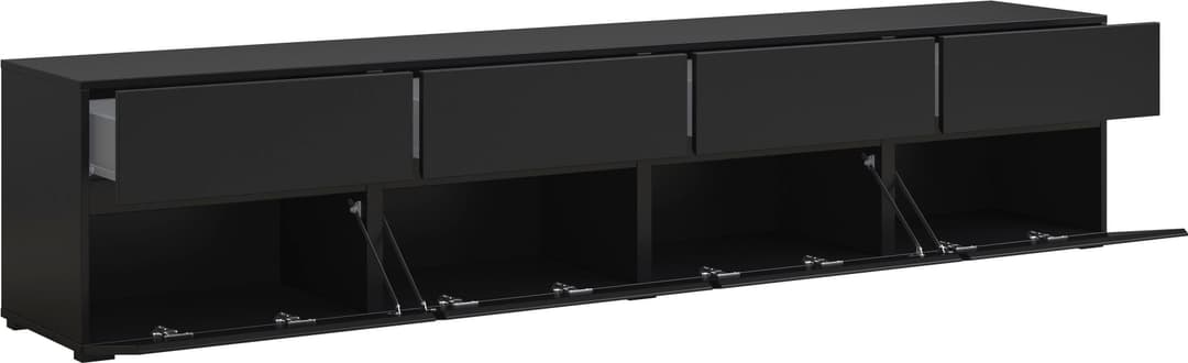OTTO home Lowboard Cross | Schwarz
