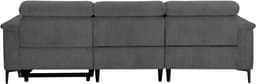 OTTO home Ecksofa LUND Cord | Grau