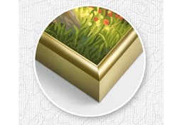 Schipper Bilderrahmen Malen nach Zahlen, Triptychon 80x50 cm, | Gold