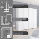 rauch KRONACH Kleiderschrank | Weiß 4