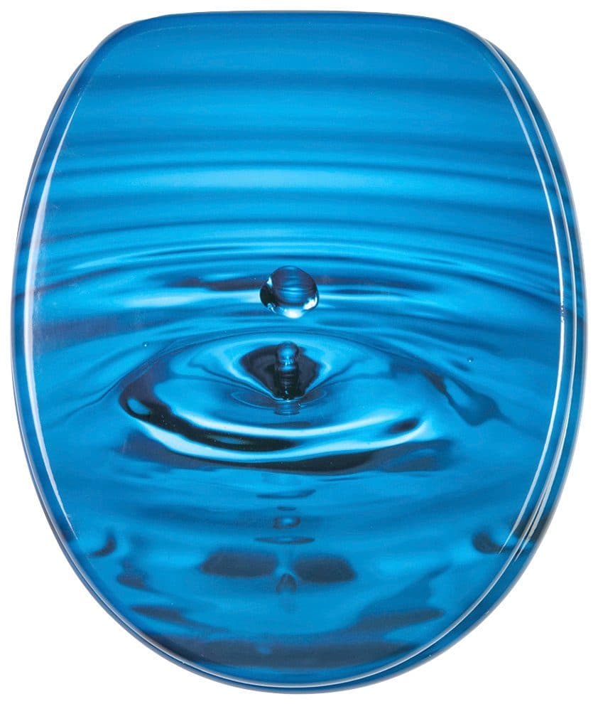 Sanilo WC-Sitz Tropfen | Blau