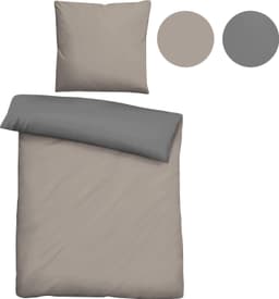 Biberna Wendebettwäsche Alma | Beige