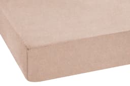 SETEX Bettlaken Feinbiber Melange Spannbetttuch | Beige