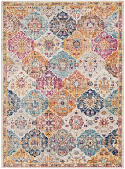 Livabliss Teppich CUZCO | Mehrfarbig