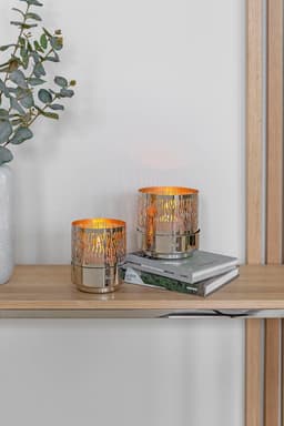 Fink Windlicht MARIAN | Silber