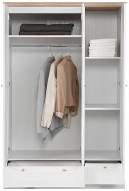 OTTO home Kleiderschrank Binz | Weiß