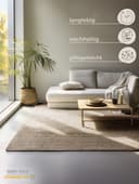 HANSE Home Teppich Jaipur Juteteppich | Braun 3