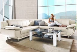 TRENDMANUFAKTUR Ecksofa Rondo | Beige