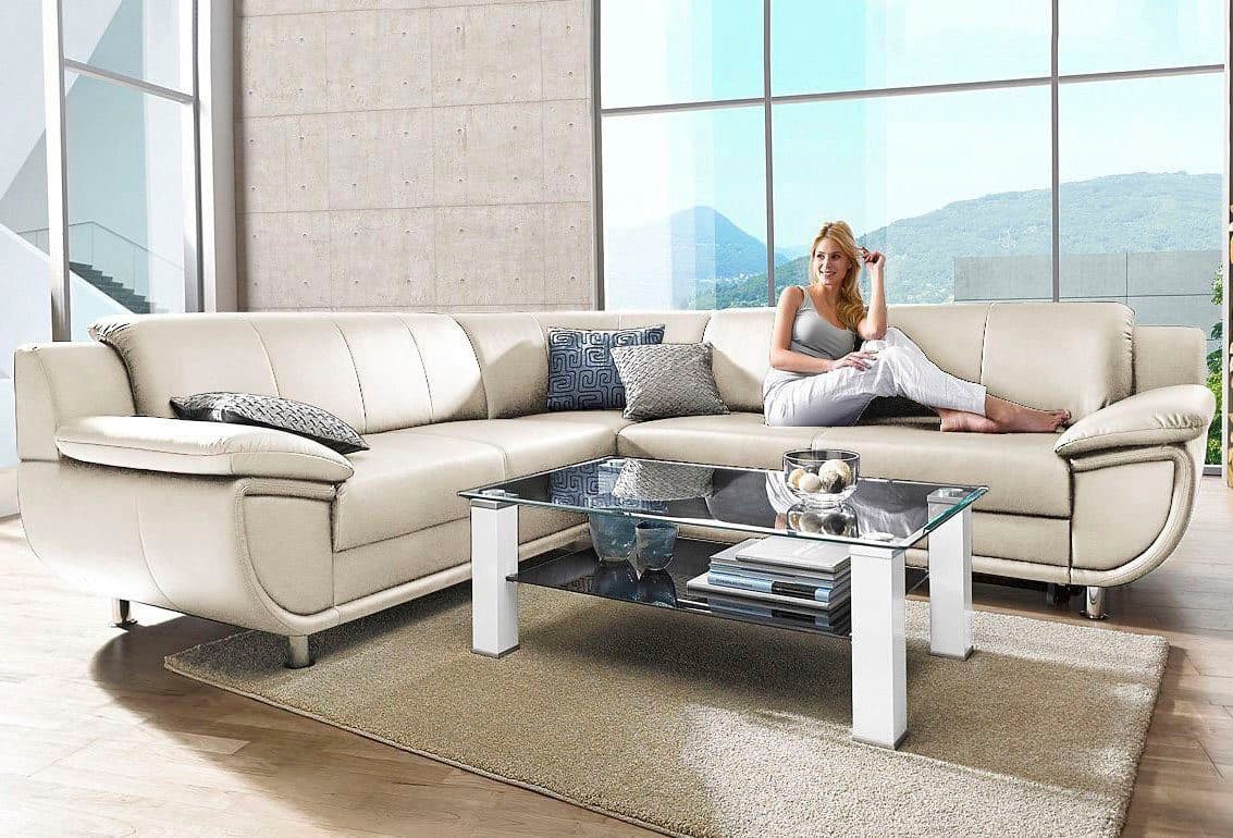 TRENDMANUFAKTUR Ecksofa Rondo | Beige