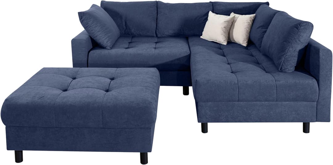 COLLECTION AB Ecksofa Toni L-Form | Blau