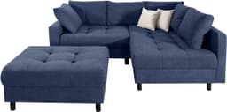 COLLECTION AB Ecksofa Toni L-Form | Blau