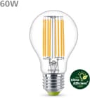 Philips LED-Leuchtmittel Ultra Efficient 60W A60 | Transparent 2