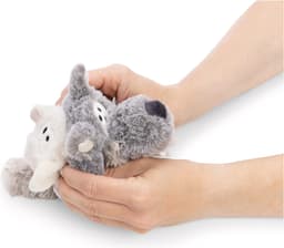 Nici Kuscheltier Let Me Out, Wolf mit Wendefunktion | Grau
