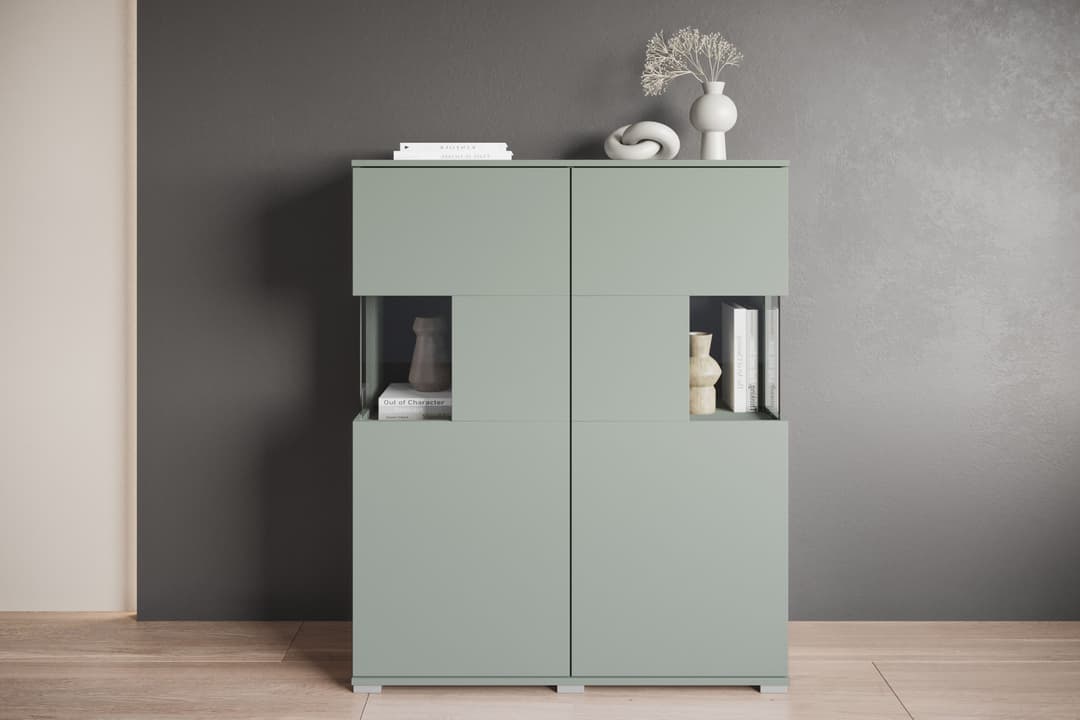 OTTO home Highboard Kenia | Grün