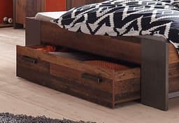 FORTE Schubkasten Clif | Grau
