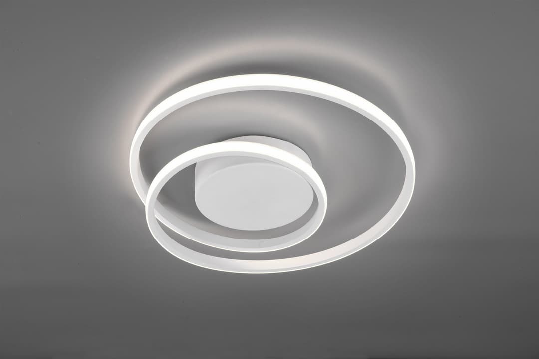 Reality Leuchten LED Deckenleuchte Zibal | Weiß