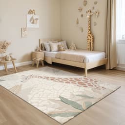 the carpet Teppich Everest Kids | Beige