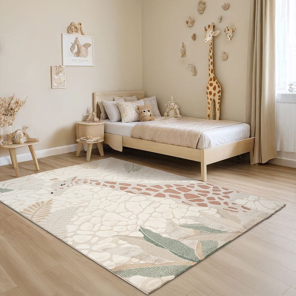 the carpet Teppich Everest Kids | Beige