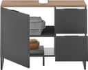 BASIC by Balculina Waschbeckenunterschrank Denver | Schwarz 4