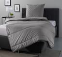 OTTO home Microfaserbettdecke + Microfaserkissen Clarra Spar Set 3