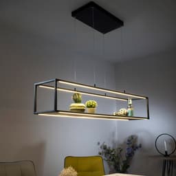 OTTO home LED Pendelleuchte Civva | Schwarz