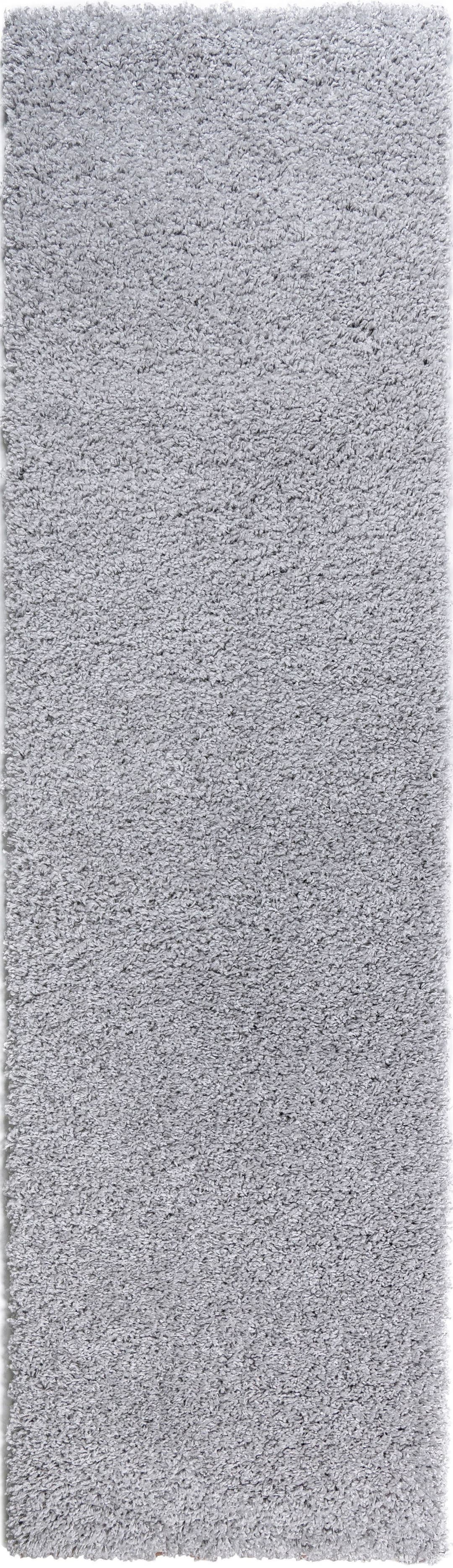 Bruno Banani Läufer Shaggy Soft | Grau