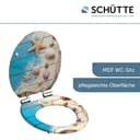 Schütte BEACH AND WOOD WC-Sitz | Mehrfarbig 3