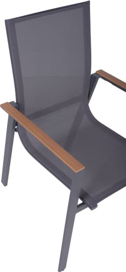 Garden Pleasure Stapelstuhl SILEA | Grau
