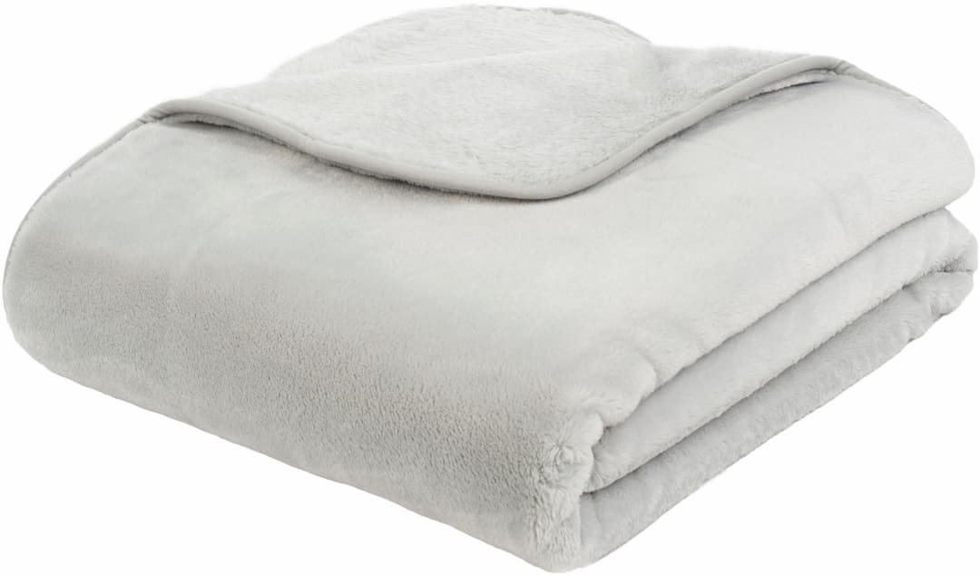 Wohndecke Premium Cashmere Feeling | Grau