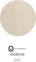 Biberna Kissenbezug Hermal | Beige 5