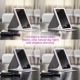 medisana LED-Lichtspiegel CM 400 | Rosa