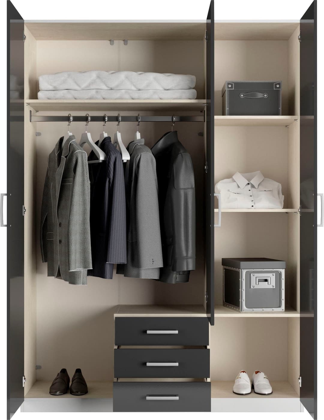 priess Kleiderschrank Amsterdam | Mehrfarbig