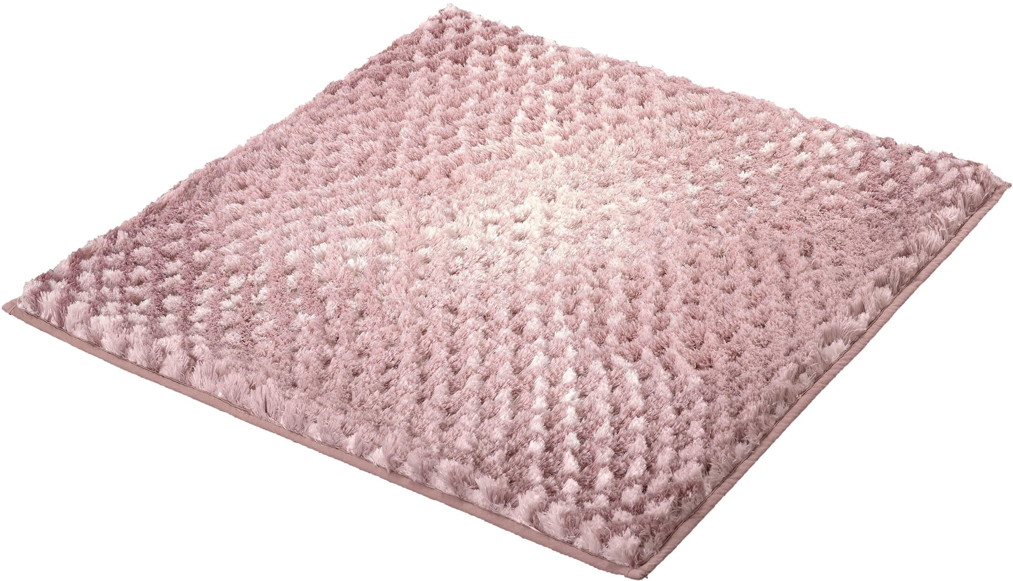 Kleine Wolke Badematte Cory | Rosa