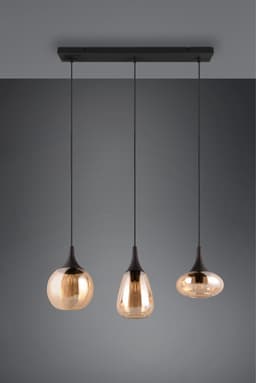 TRIO Leuchten Pendelleuchte Lumina | Braun