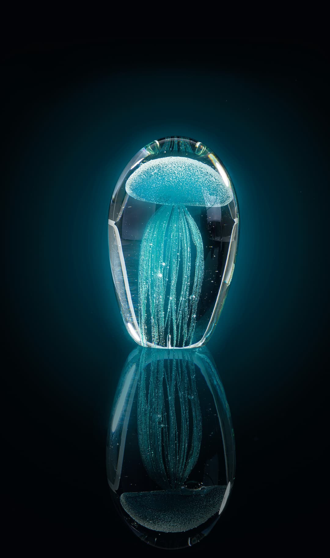 LEONARDO Dekofigur Qualle OCEANO | Blau