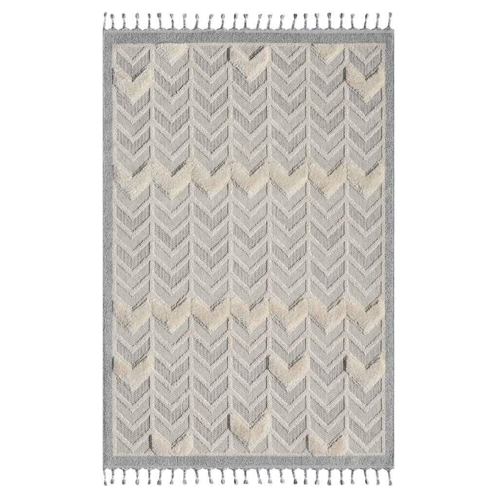 Carpet City Hochflor-Teppich VALENCIA 920 | Grau