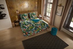 PURE luxury collection Raza Bettwäsche-Set | Mehrfarbig