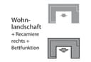 sit&more Wohnlandschaft Mailand U-Form | Grau 3