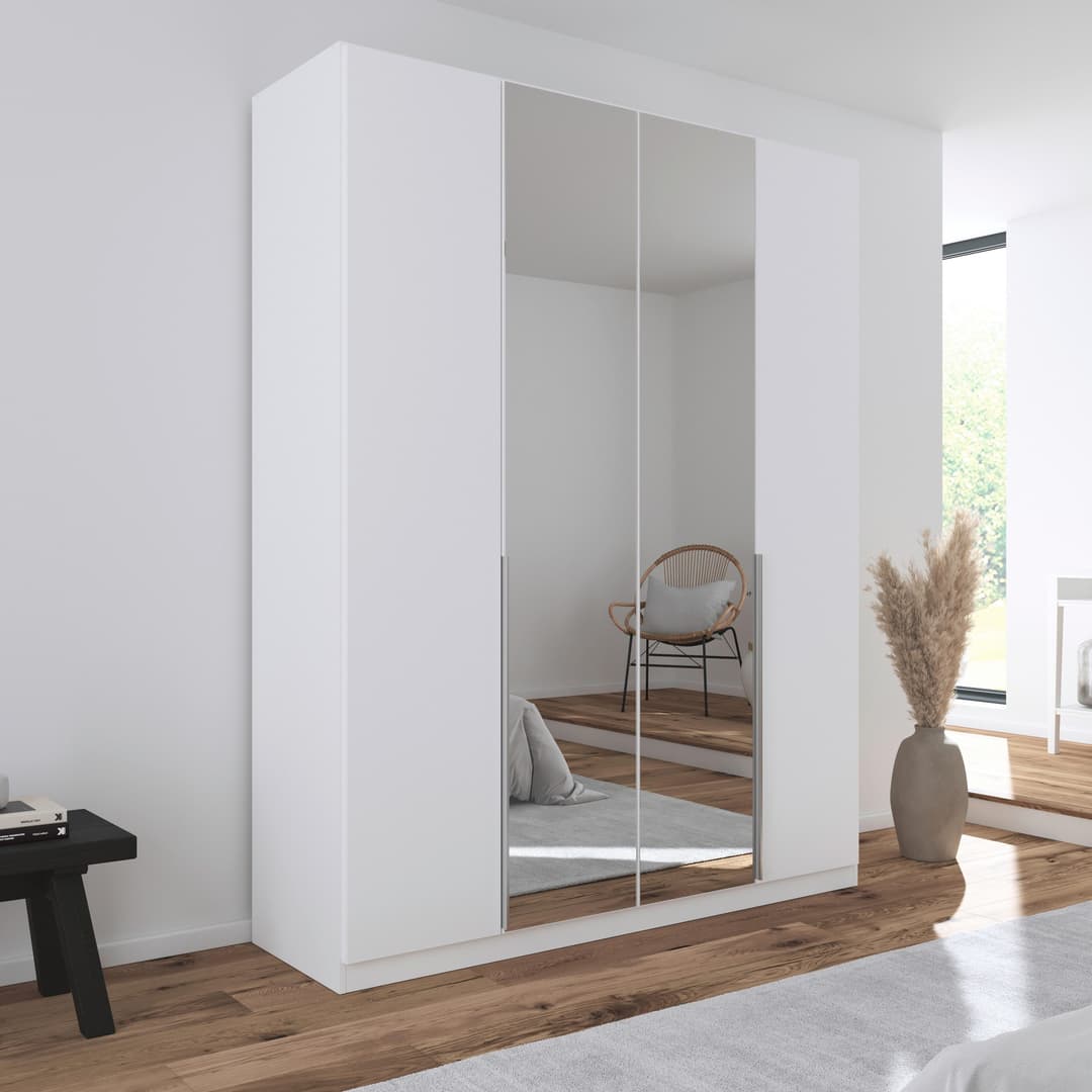 OTTO home AGORDO Drehtürenschrank | Weiß