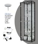 fif möbel Vitrine OPTIMA | Schwarz 4